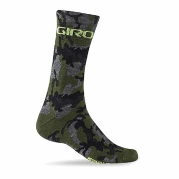 Calze seas lana merino camo/giallo fluo taglia 36-39 - 1 - Calze - 0768686598418