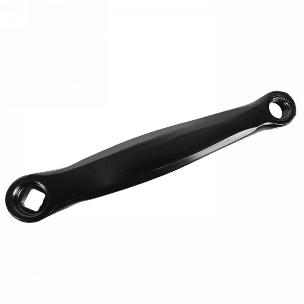 Left crank 170mm iron black square pin - 1