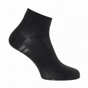 Calcetines deportivos coolmax bajos largo: 9cm negro talla sm - 1