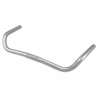 Guidon torino en aluminium 495mm x 25.4mm argenté - 1