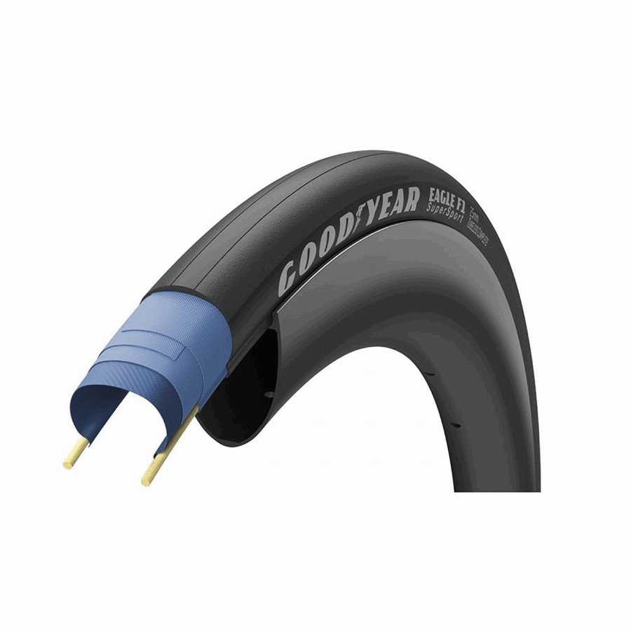 Neumático eagle f1 supersport 700x25 tubeless completo negro - 1