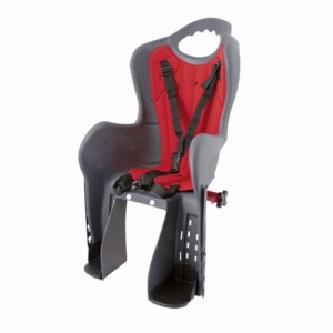 Elibas rear seat to the anthracite luggage rack with red cushion - 1