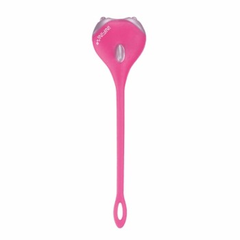 Luce fanalino anteriore amuse 2 led luce bianca in silicone rosa batteria - 1 - Luci - 