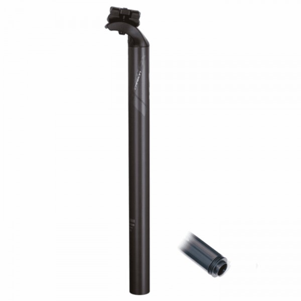 Trimax carbon seatpost 25.4mm x 350mm offset 20 gray - 1