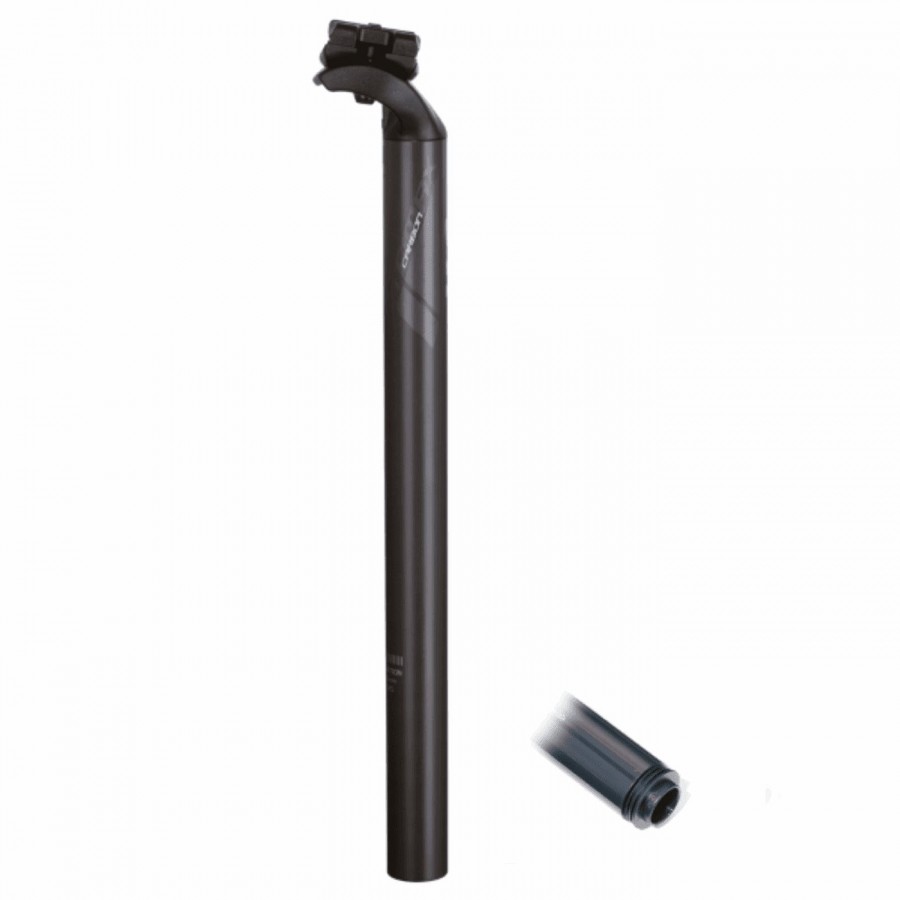 Trimax carbon seatpost 25.4mm x 350mm offset 20 gray - 1