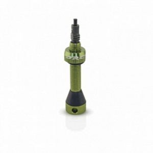 Schlauchloses ventil 40mm grün - 1
