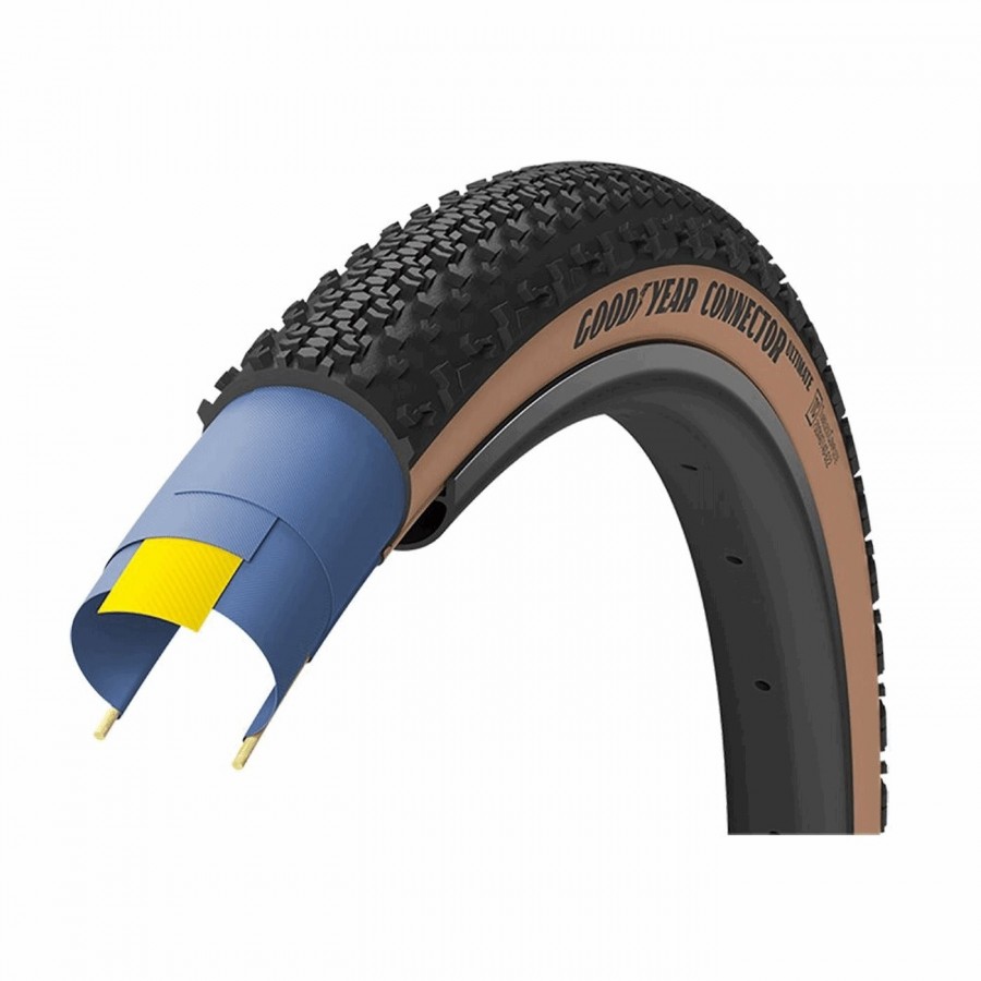 Tire connector 700x45 tubeless complete black/para - 1