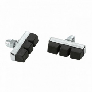 Sport/holland brake pads 40mm black w/ nut (oem 30 pairs) - 1