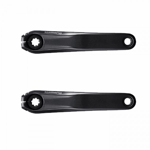 Pair of fc-e8050 170mm cranks for e-bike black (excluding chainring) - 1