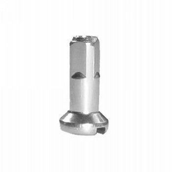 Spoke nipple, 12 mm, steel, galvanised, 500 pieces in a pe-bag (284590) 1000 pieces - 1