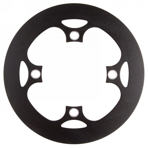 Chain guard pd-g-104-sl, aluminium, for bolt circle 104mm, for 44 teeth, black anodised, mv - 1