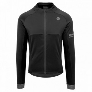 Winter sport jacket men black 2021 size l - 1