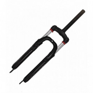 Spring suspension fork m-25mtb 26 disc and quick release black - 1