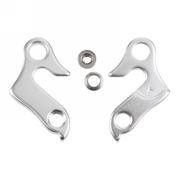 Derailleur hanger with screw and nut, for 660022, 660104/5/6/7/8, 660300/1/2, 660544/5/6/7, 660740/1/2/3/4, - 1