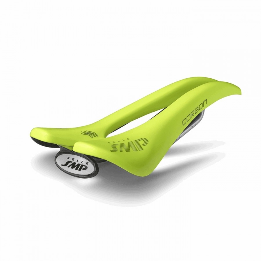 Fluo yellow carbon saddle 2018 - 1