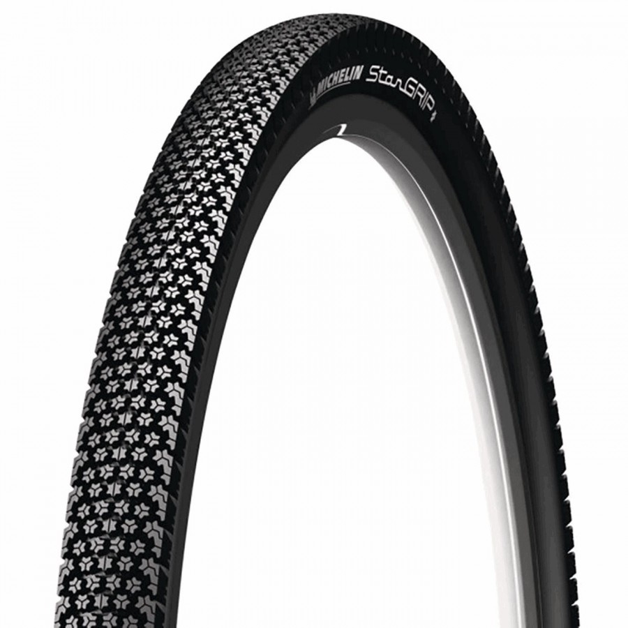 Stargrip pneu 700x35 tube type rigid competition line noir - 1