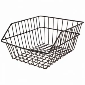 Large mesh rear basket in black - 1
