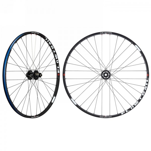 Novatec laufrad-set "flowtrail 29" u2.1", vr + hr, alu clincher felgen, etrto: 622-21 f: 15x100mm r: 12x142mm maximales - 1