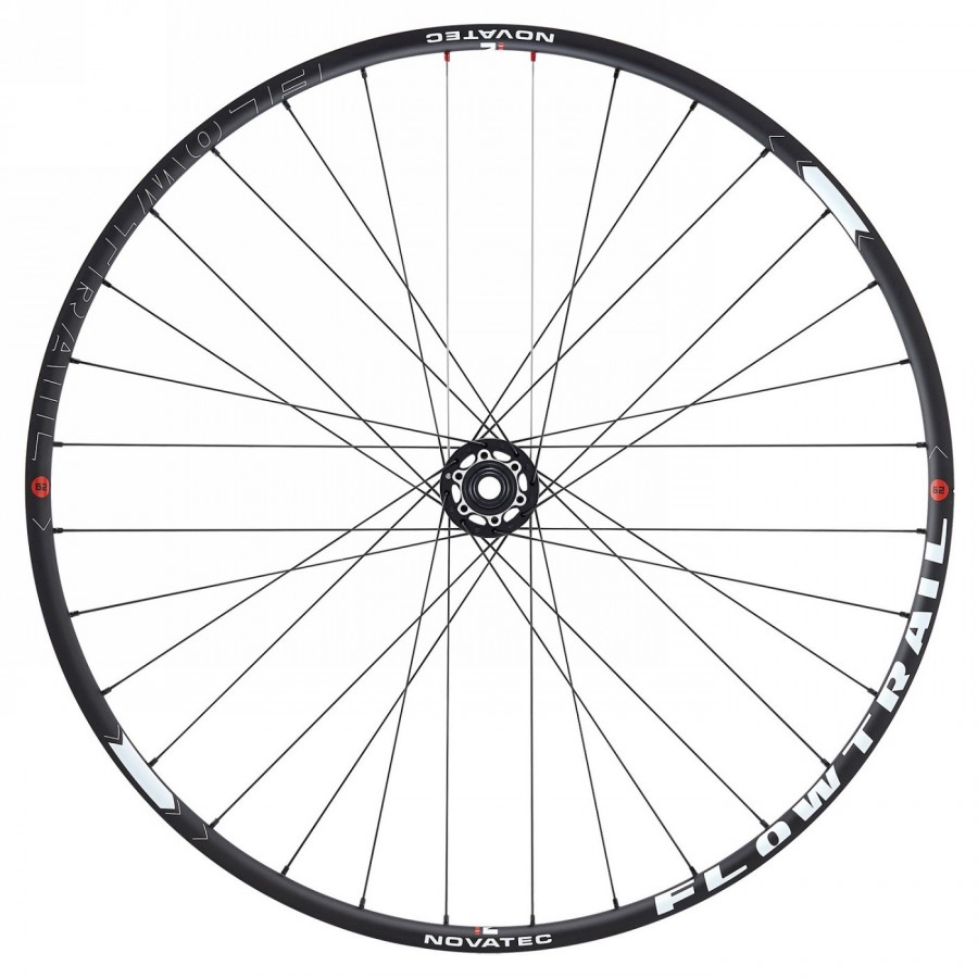 Juego de ruedas novatec 'flowtrail 29' u2.1', vr + hr, llantas alu clincher, etrto: 622-21 f: 15x100mm r: 12x142mm max. - 2