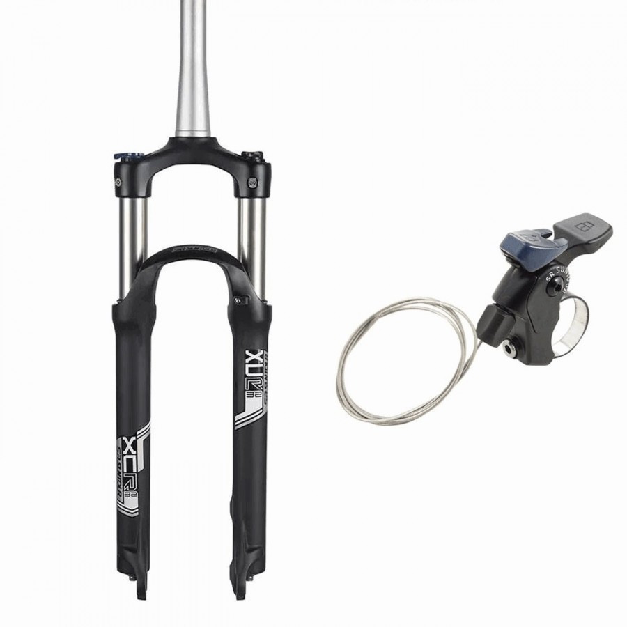 Suspension fork with xcr 29 disc air spring and quickrelease ner - 1