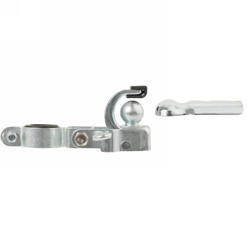 Universal trailer coupling for attachment to the seat clamp or seat post, galvanised steel, in a pe bag with - 1