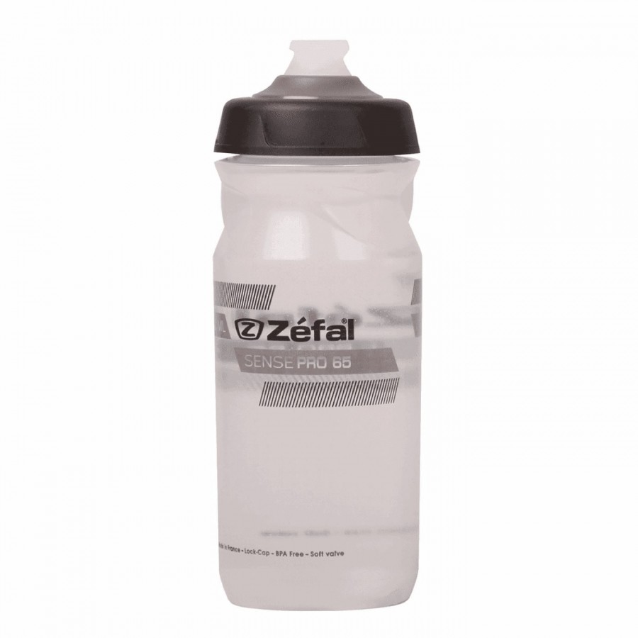 Zefal sense pro 65 650 ml bottle clear-gray-black - 1