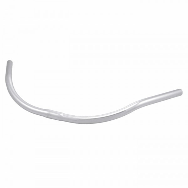 Beach cruiser aluminum handlebar 640mm x 25.4mm silver - 1