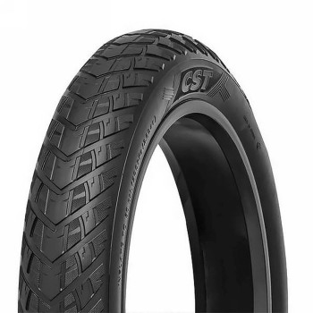 Pneu 20' x 4.00 (100-406) noir ctc-06 rigide - 1