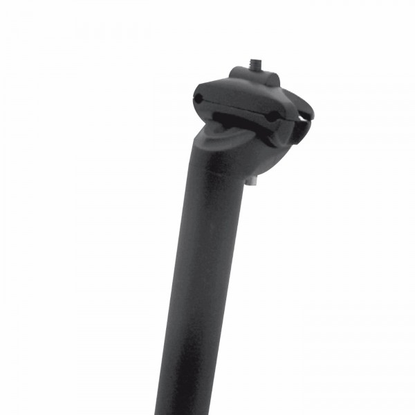 Straight seatpost 27.2mm x 300mm in black aluminum - 1