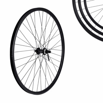 Roue avant VTT 29' frein à disque centerlock blocage rapide 100mm noir - 1