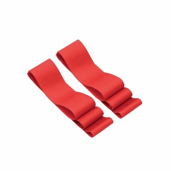 27,5 x 20 mm rote pvc-felgendichtungen in übergröße (oem 2 stück) - 1