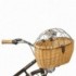 Wicker basket for carrying animals to the frame/stem - 3