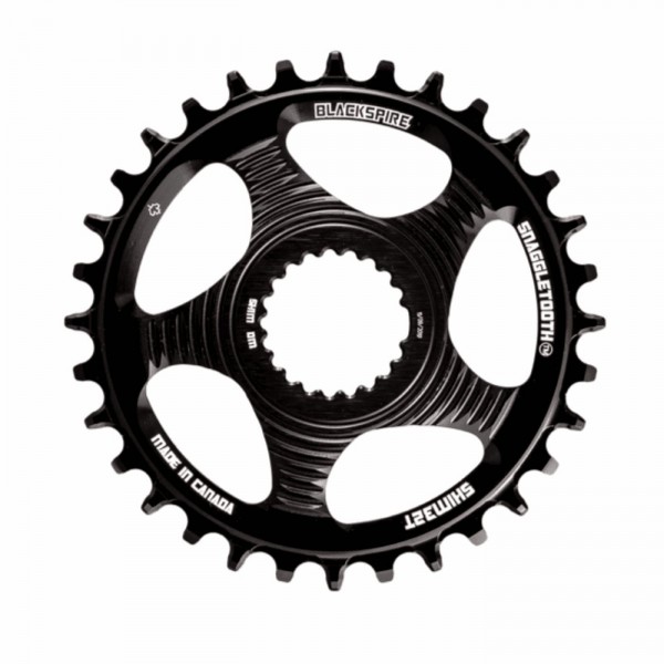 Shimano 12s 34-tooth direct mount snaggletooth chainring - 1