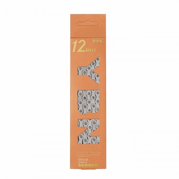 Catena 12v s12 silver 126 maglie - 1 - Catena - 4710887190935