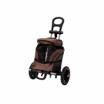 B-tourist brown quick coupler storage trolley - 1