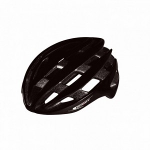 Vortex glänzend schwarzer helm – größe m (54/58 cm) - 1