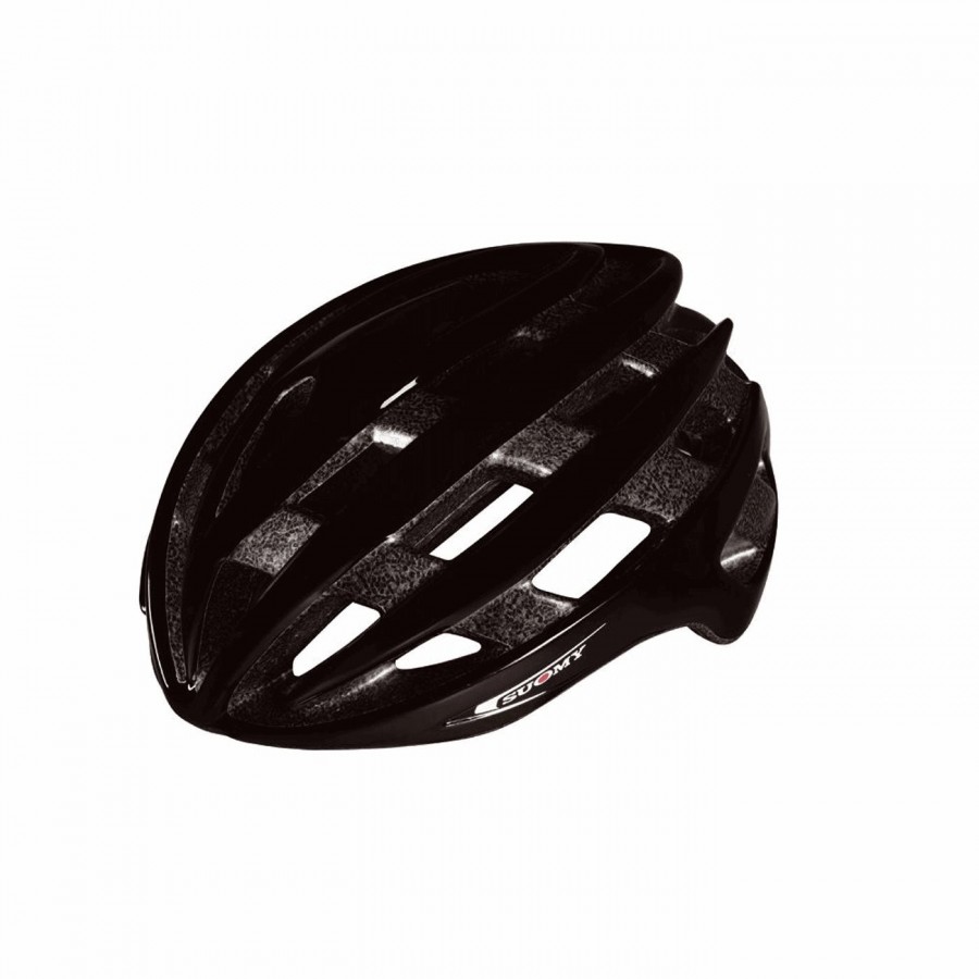 Vortex glossy black helmet - size m (54/58cm) - 1
