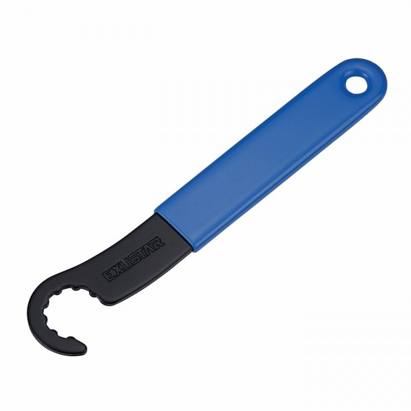 Llave de desmontaje del pasador del pedal negro/azul - 1