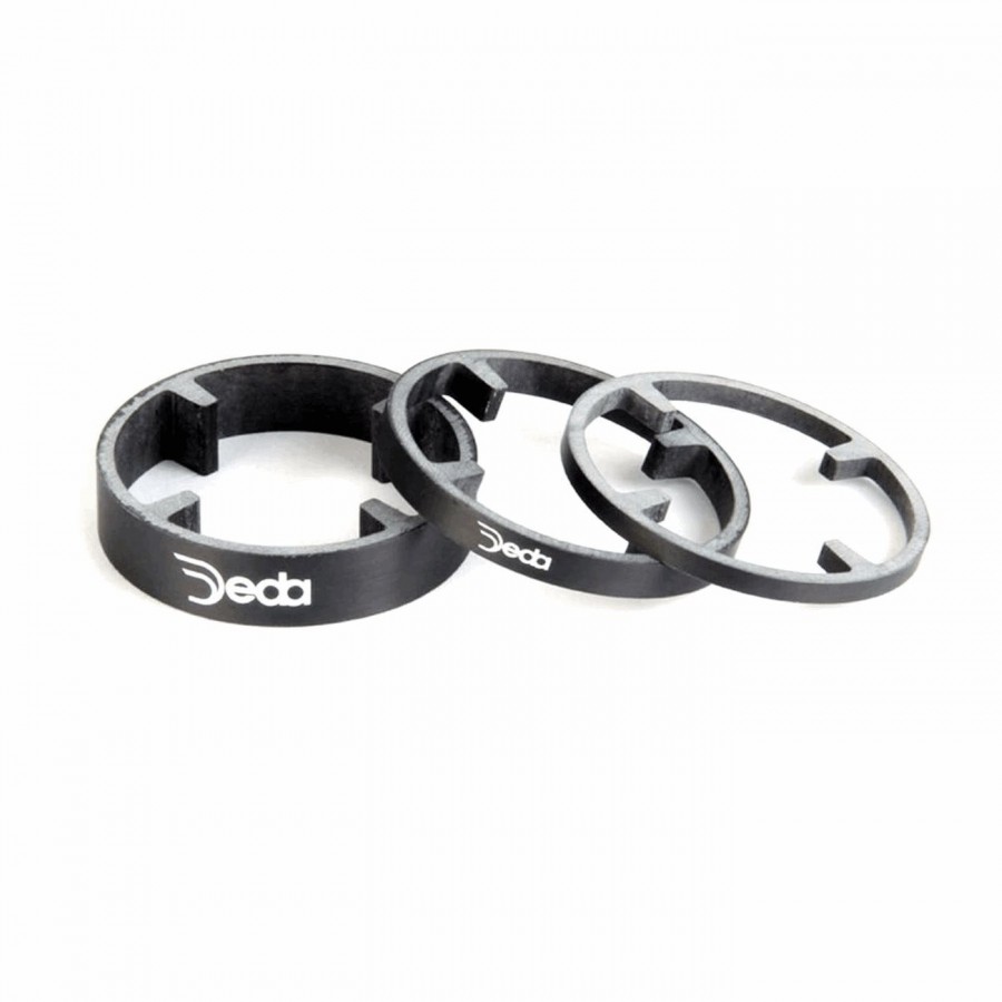 Kit spacers hss 3/5/10mm for headset 46mm in carbon - 3 pcs - 1