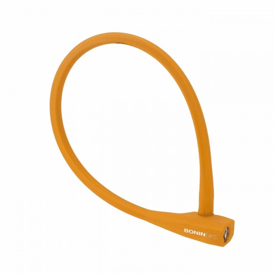 Kabelvorhängeschloss 10 x 600 mm orange abdeckung. silikon - 1