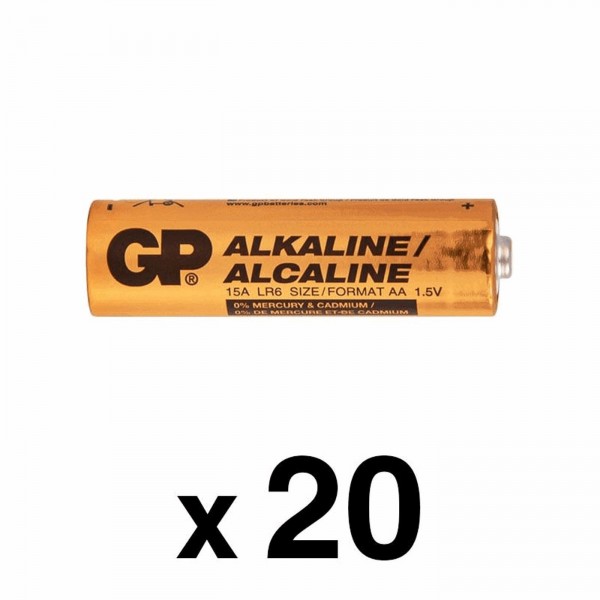 Pile aa alcaline 1,5v - 1