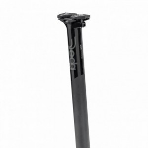 Sattelstütze zero100 27,2x350mm finish schwarz auf schwarz versatz: 0mm - 1