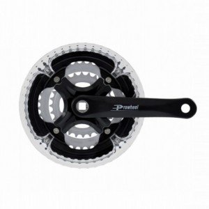Crankset 28/38/48 x 170mm with chain guard - 1