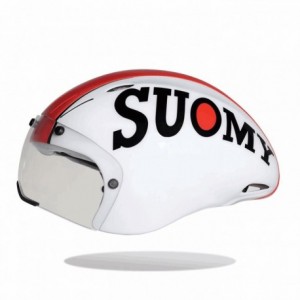 Gt-rs crono helmet white/red - one size 54/61cm - 1