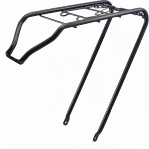 Holland 26 rear rack in black with flap - 1