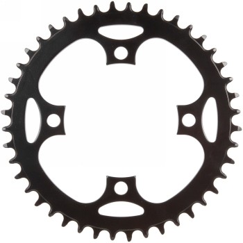 E-bike chainring - narrow wide, steel, bolt circle 104mm, 44 teeth, for 1/2' x 3/32' and 11/128', black, mv - 1