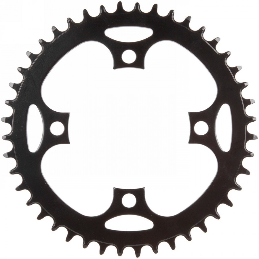 E-bike chainring - narrow wide, steel, bolt circle 104mm, 44 teeth, for 1/2' x 3/32' and 11/128', black, mv - 1