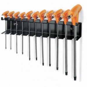 Torx 11pcs multipurpose wrench set from t8 to t50 - wall hanging - 1