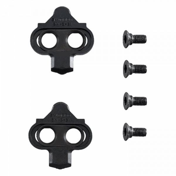 Road spd-sl sm-sh51 pedal cleats 4° oscillation black - 1