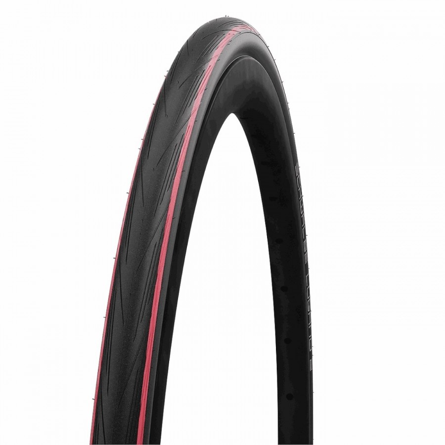 Tire 28" 700x25 (25-622) lugano 2 black/red folding - 1